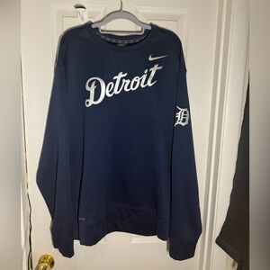 Detroit Tigers Official Nike Therma-Fit Sweatshirt